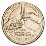 2023-P American Innovation $1 Lung Transplant 25-Coin Roll (MS)